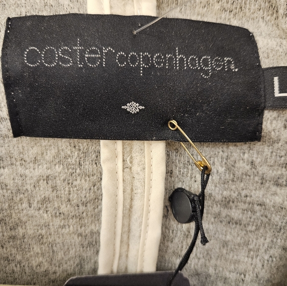 NWT - Cardigan with Draped Front - Coster Copenhagen - Off White - Size L - Picture 2 of 16
